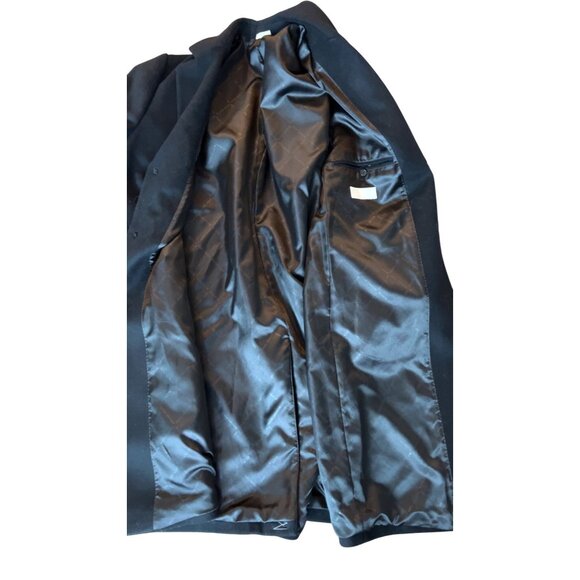 Michael‎ Kors Men's wool cashmere blend coat black size 46L - Picture 12 of 13